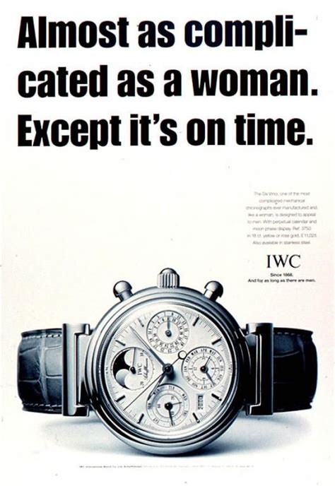 iwc sexist ads